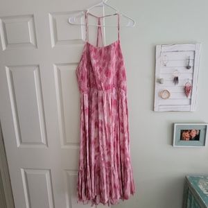 Pink Smocked Dress Maurices XL